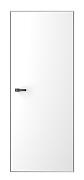 Полотно скрытое Тип 1-2 с порогом Эмаль 700 белый СХЕМА ПС-2 (защелка магнитная) 